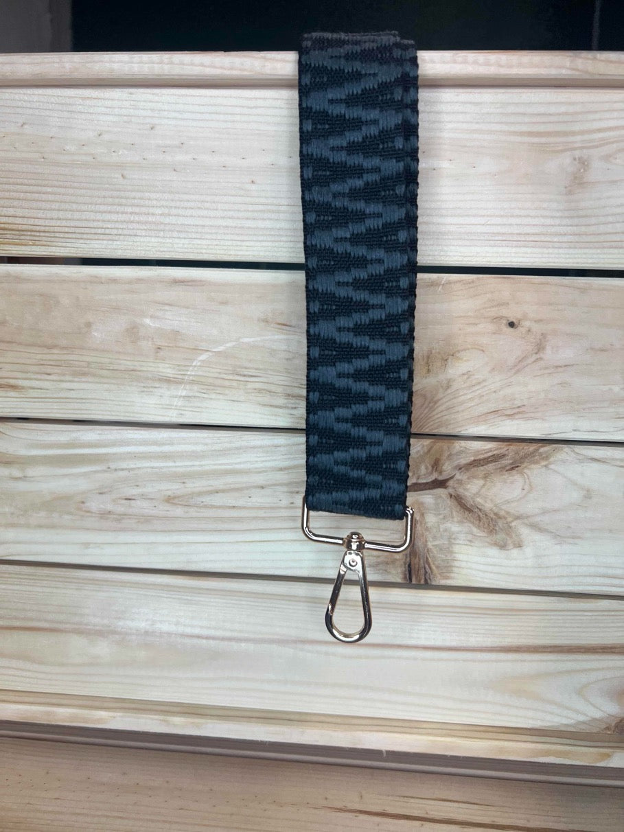 Taschengurt Schwarz/Grau