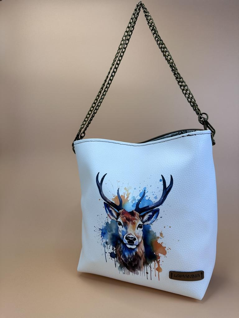 Kunstleder Hirsch by Lamanina