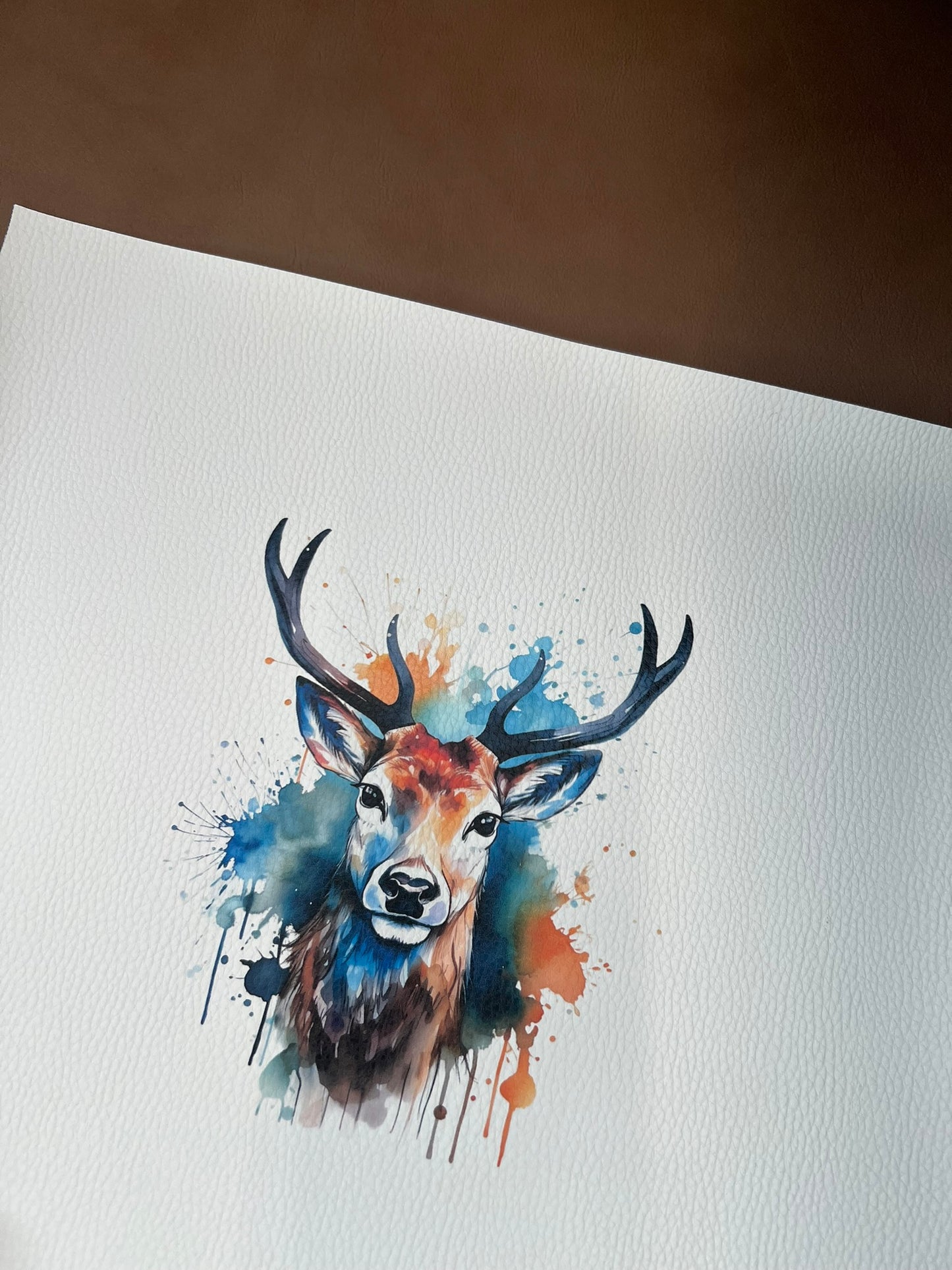 Kunstleder Hirsch by Lamanina