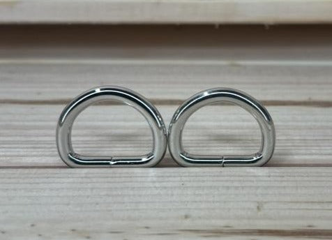 D-Ring Silber 20/25/30/38mm