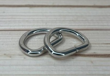 D-Ring Silber 20/25/30/38mm