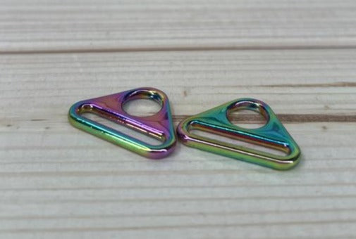 D-Ring mit Steg Rainbow