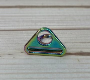 D-Ring mit Steg Rainbow