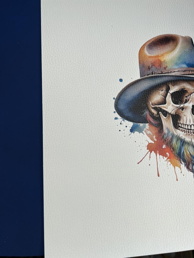 Kunstleder Maxl mit buntem Hut by Lamanina