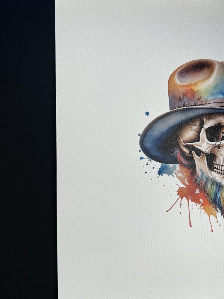 Kunstleder Maxl mit buntem Hut by Lamanina