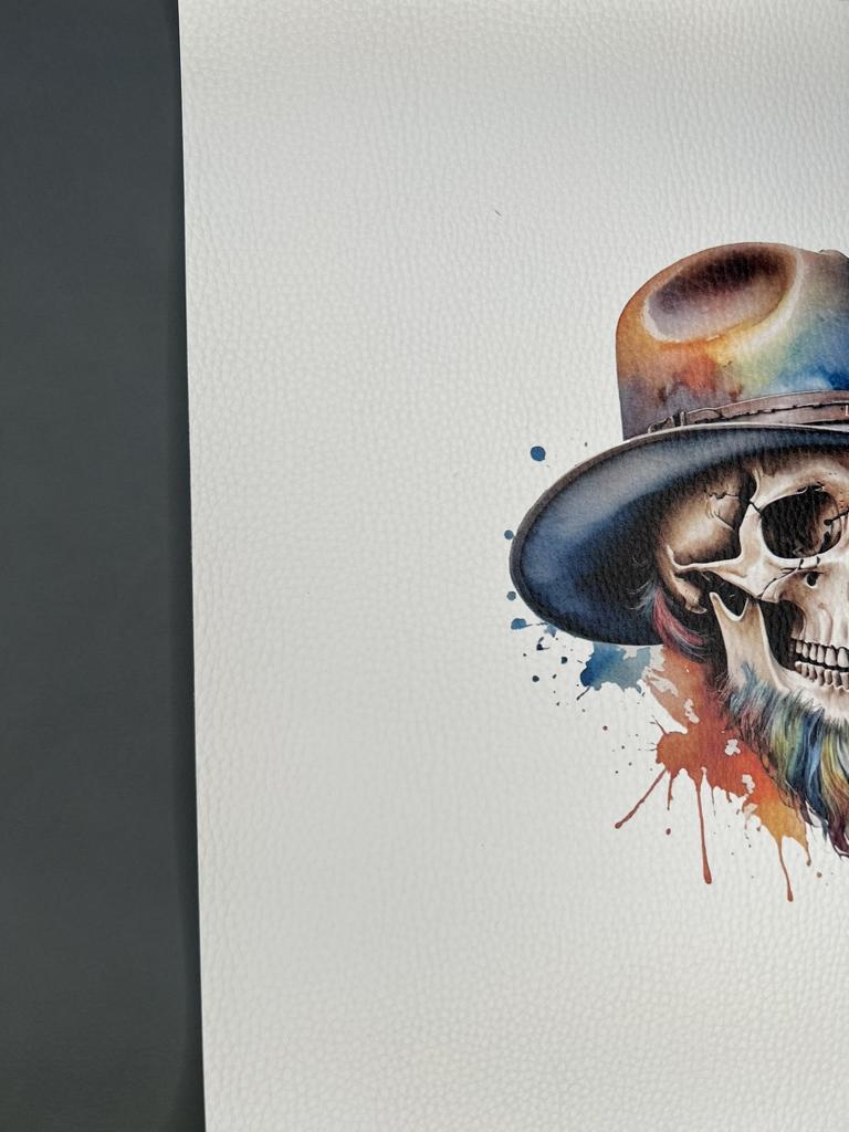 Kunstleder Maxl mit buntem Hut by Lamanina