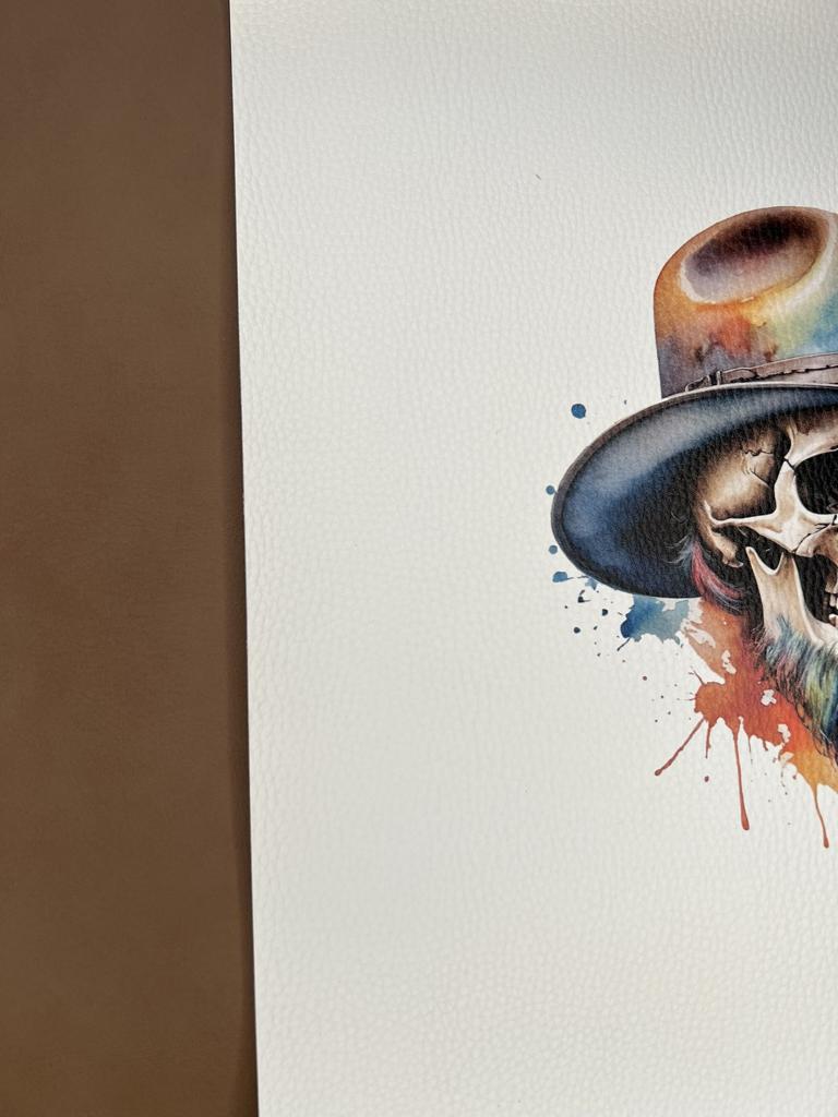 Kunstleder Maxl mit buntem Hut by Lamanina