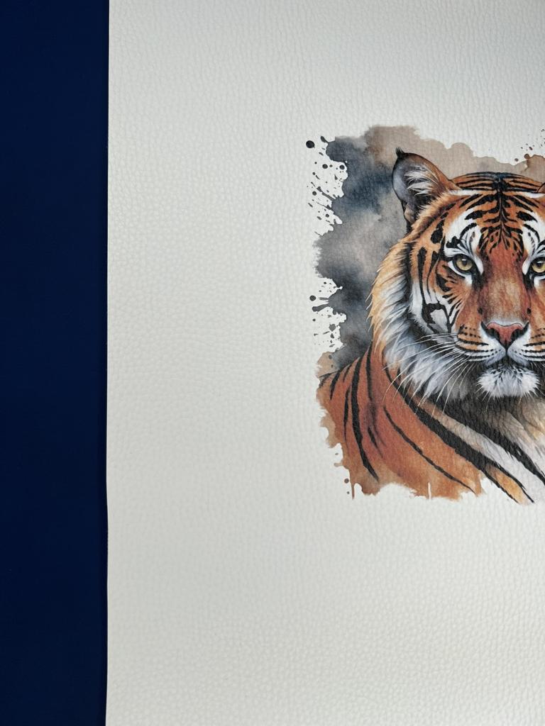 Kunstleder Tiger by Lamanina
