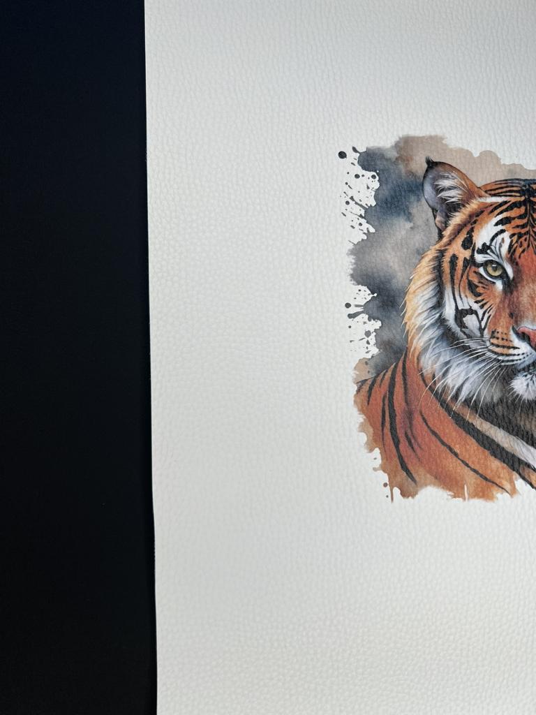 Kunstleder Tiger by Lamanina