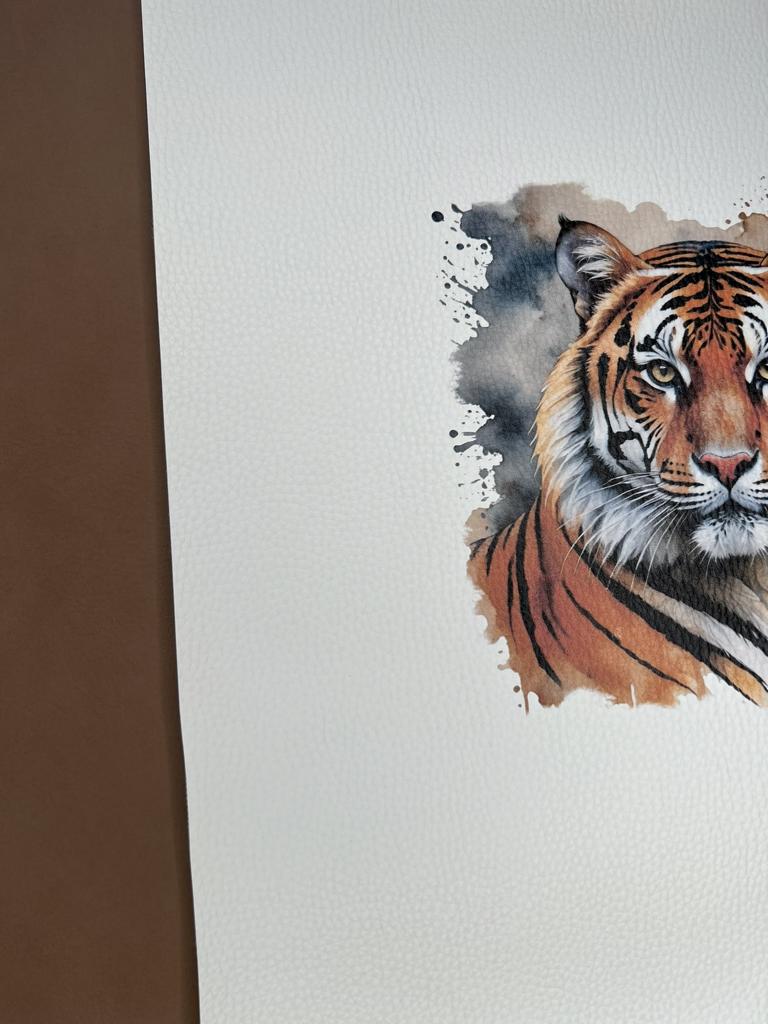 Kunstleder Tiger by Lamanina