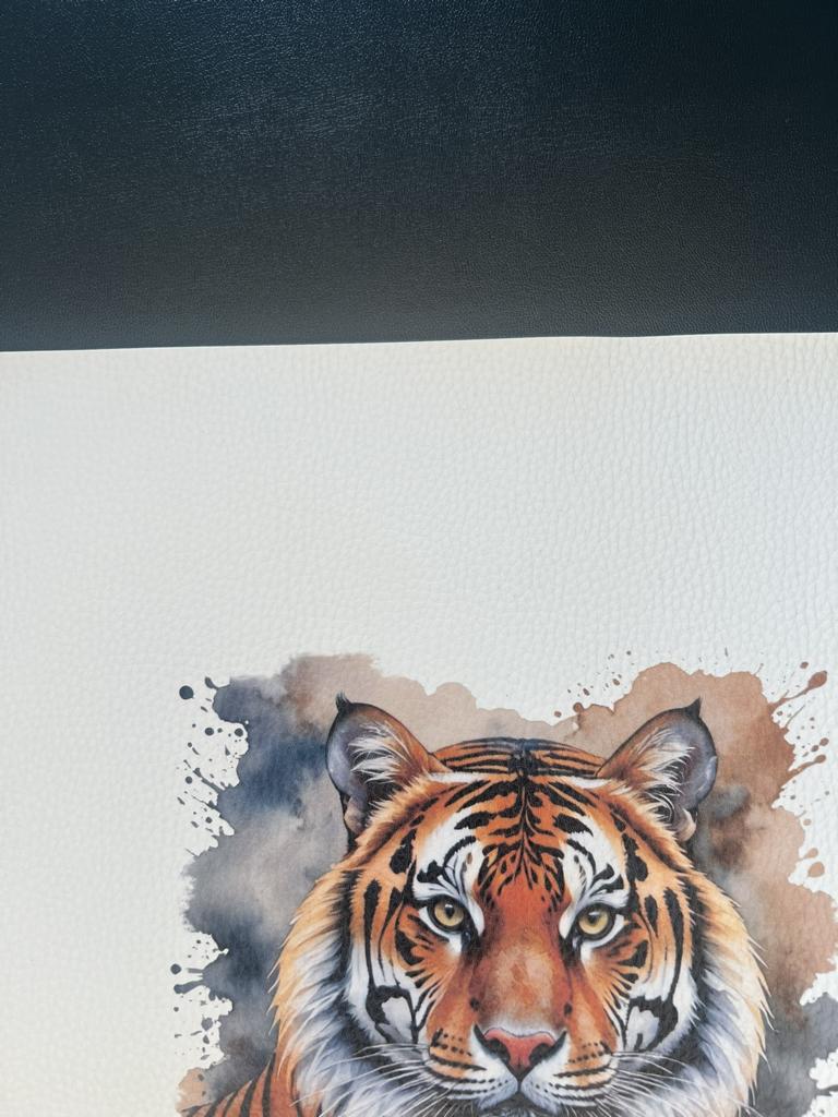 Kunstleder Tiger by Lamanina