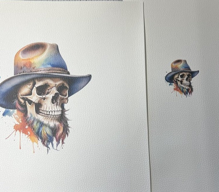 Kunstleder Maxl mit buntem Hut by Lamanina