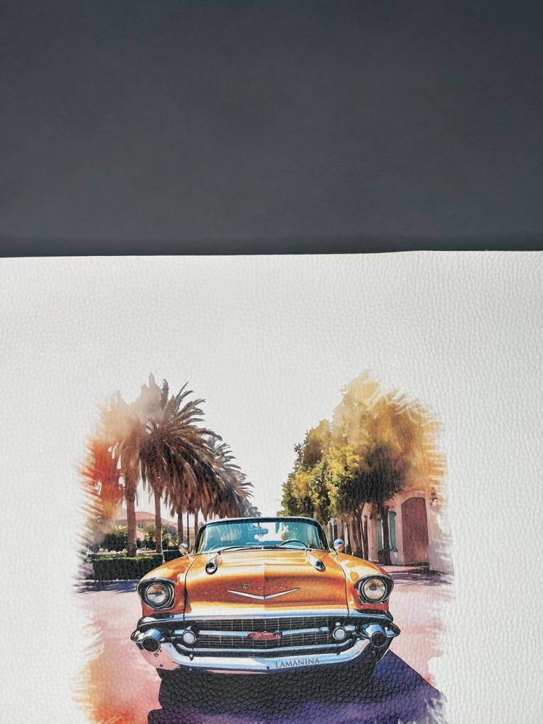 Kunstleder Oldtimer by Lamanina