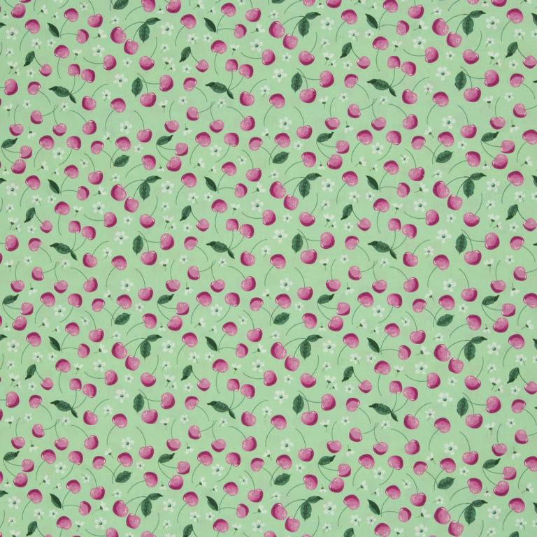 Dekostoff Fruit Kirschen