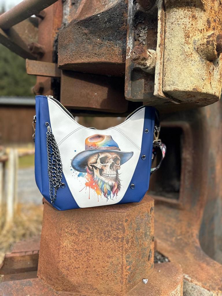 Kunstleder Maxl mit buntem Hut by Lamanina