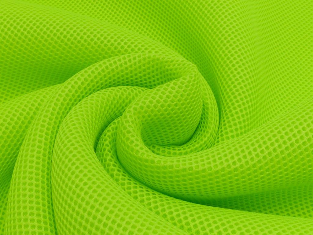 Mesh 3D Netz Neon Grün