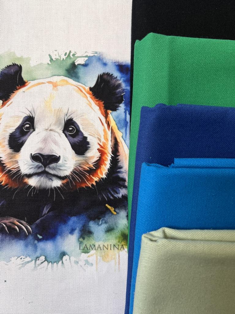 Panda by Lamanina Canvas