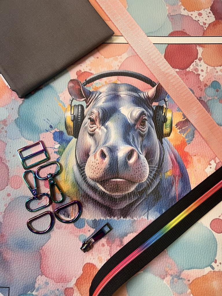La'Simple Taschenschnittmuste das Hippo