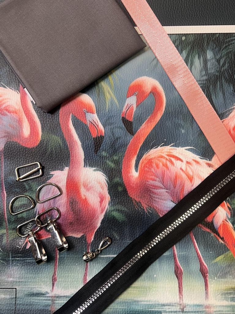 La'Simple Taschenschnittmuste das Flamingo
