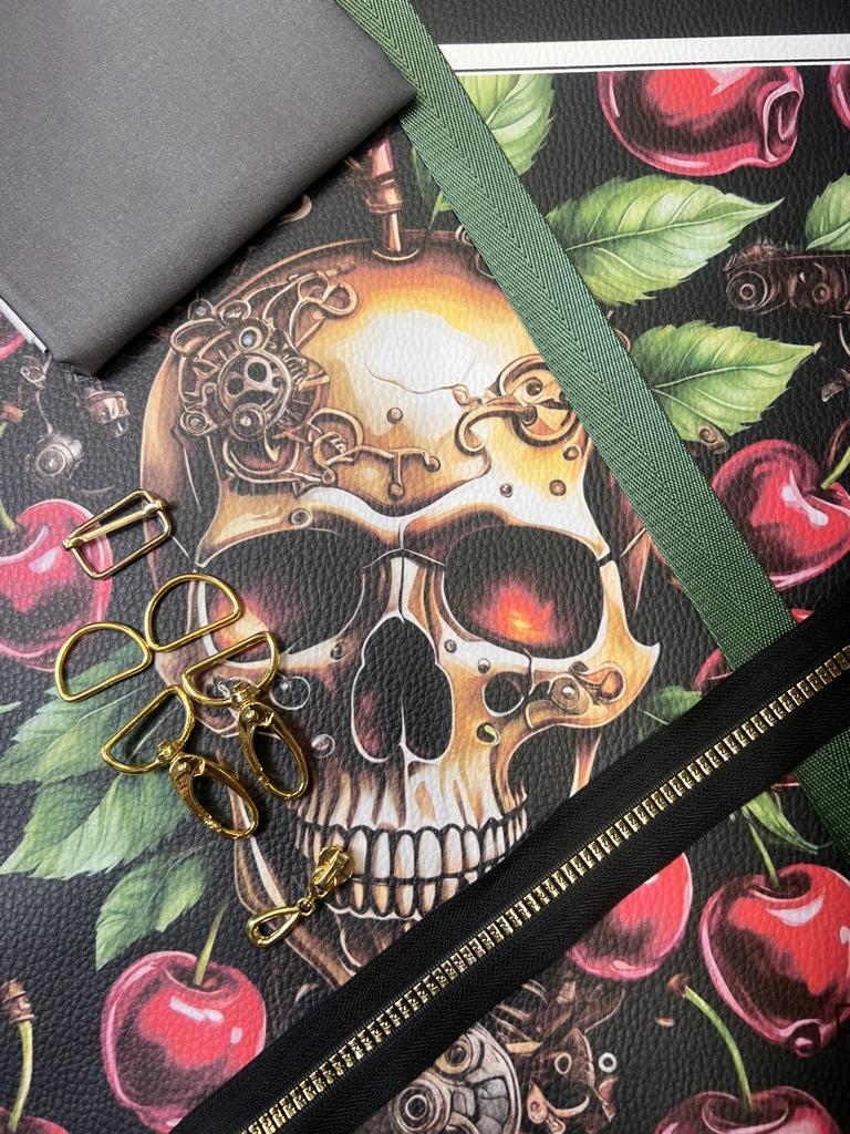 La'Simple Taschenschnittmuste das Totenkopf