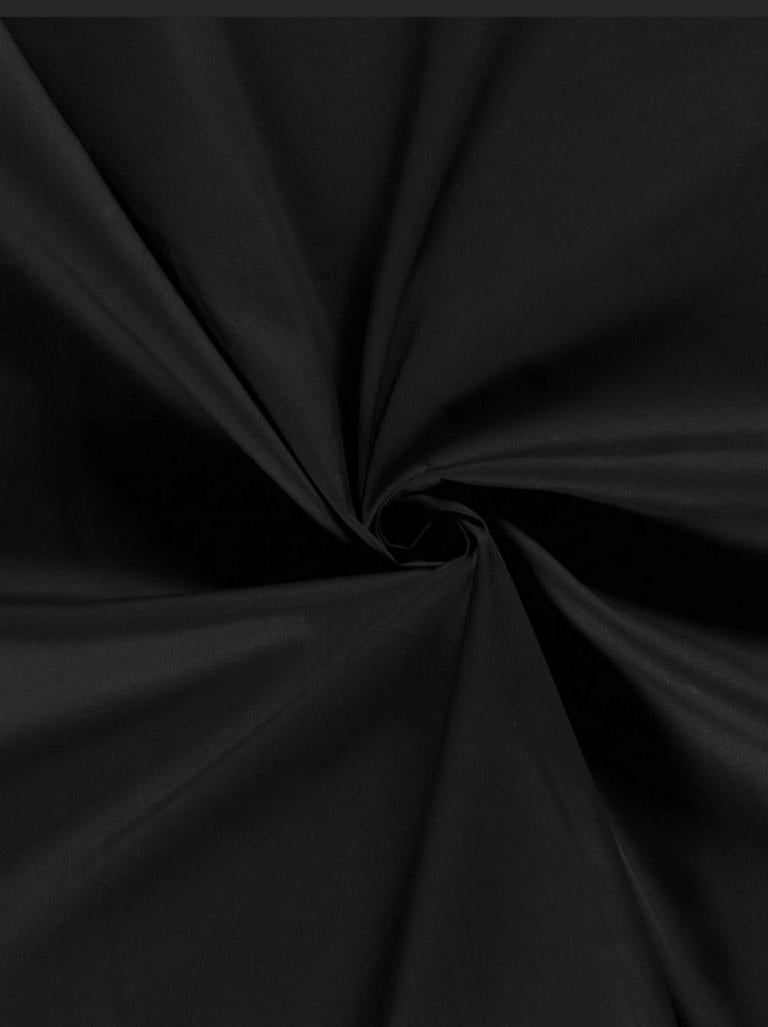 Baumwolle Schwarz