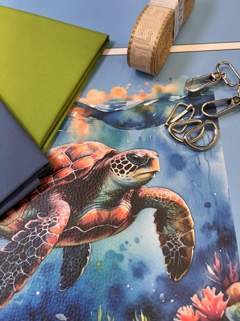La'Simple Taschenschnittmuste die Schildkröte