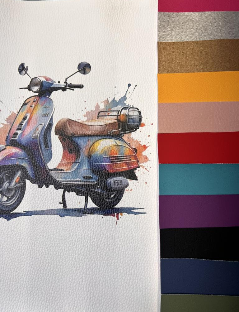 Vespa by Lamanina Kunstleder