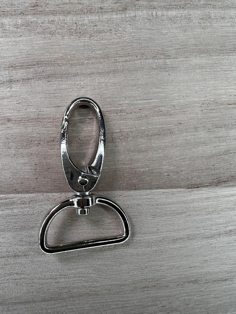 Karabiner Silber 25/38mm