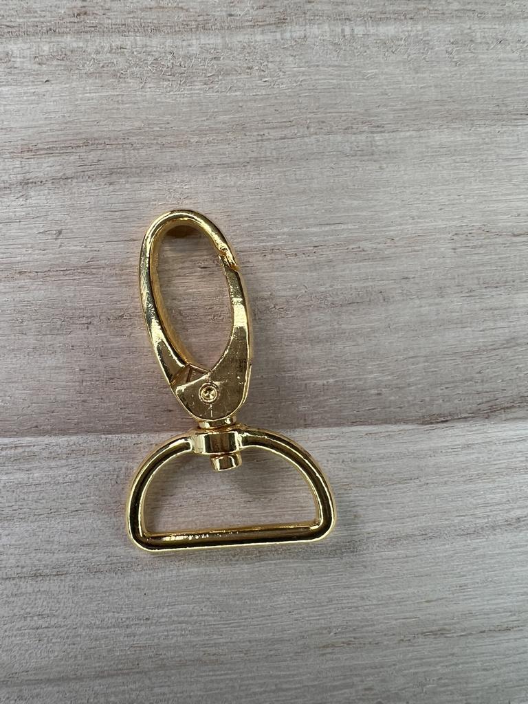 Karabiner Gold 25/38mm