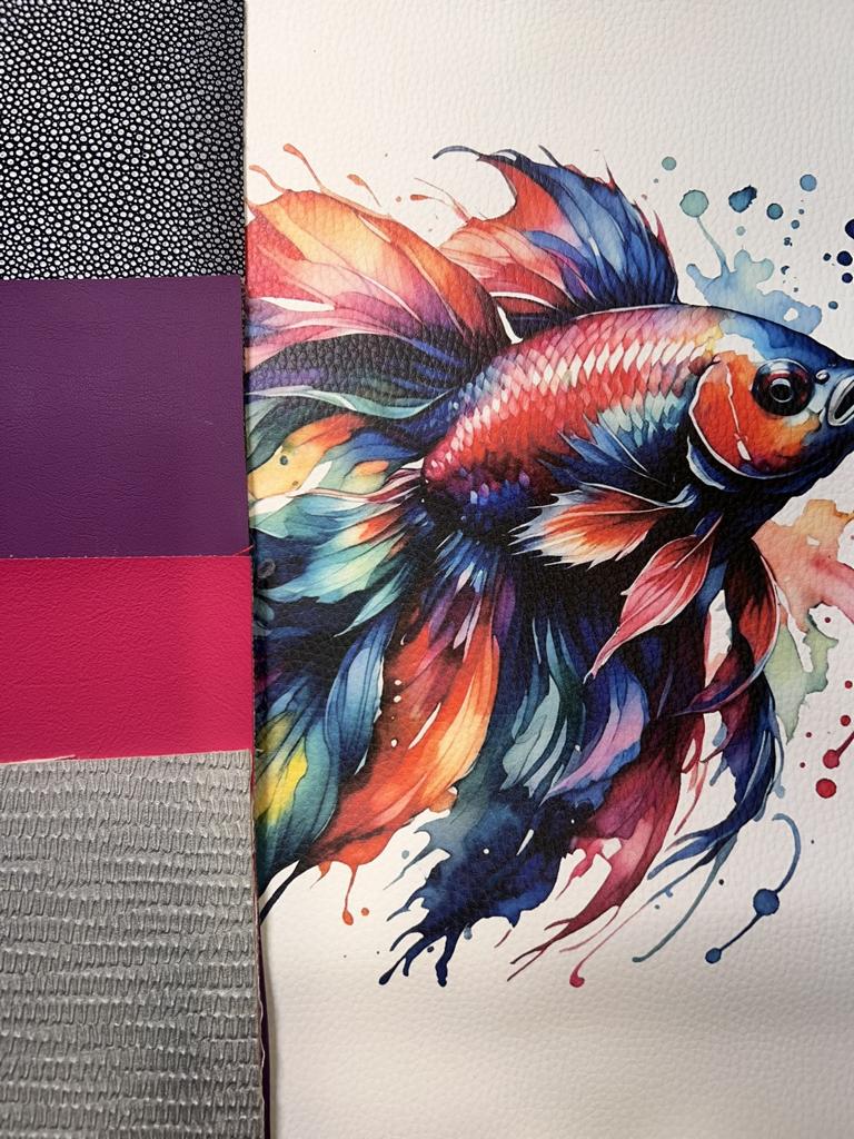 Kunstleder Fisch