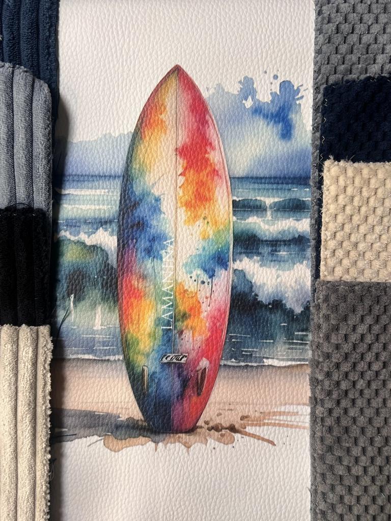Kunstleder Surfboard