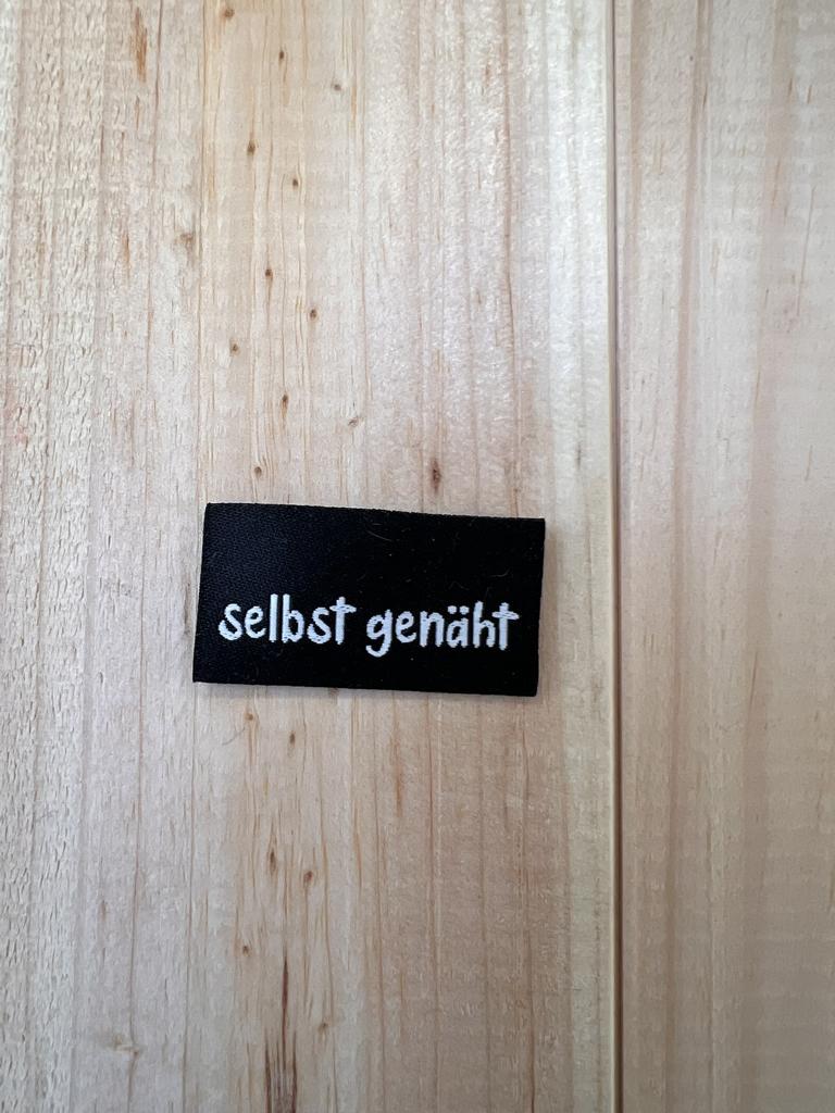 Label Baumwolle Selbst genäht