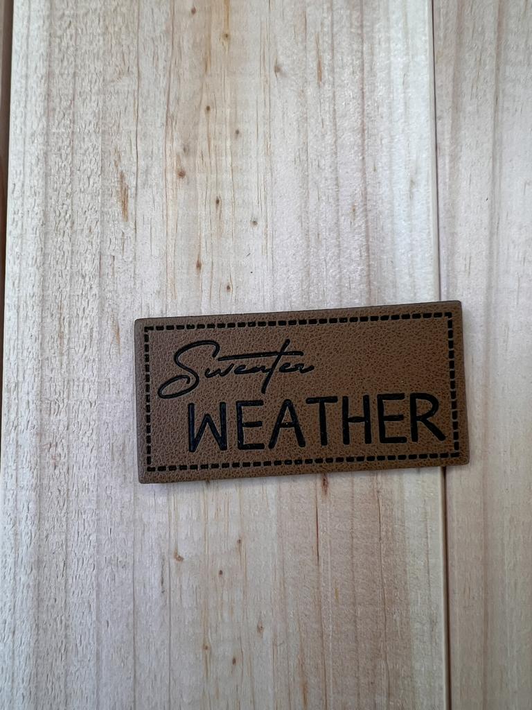 Label Sweater Weather