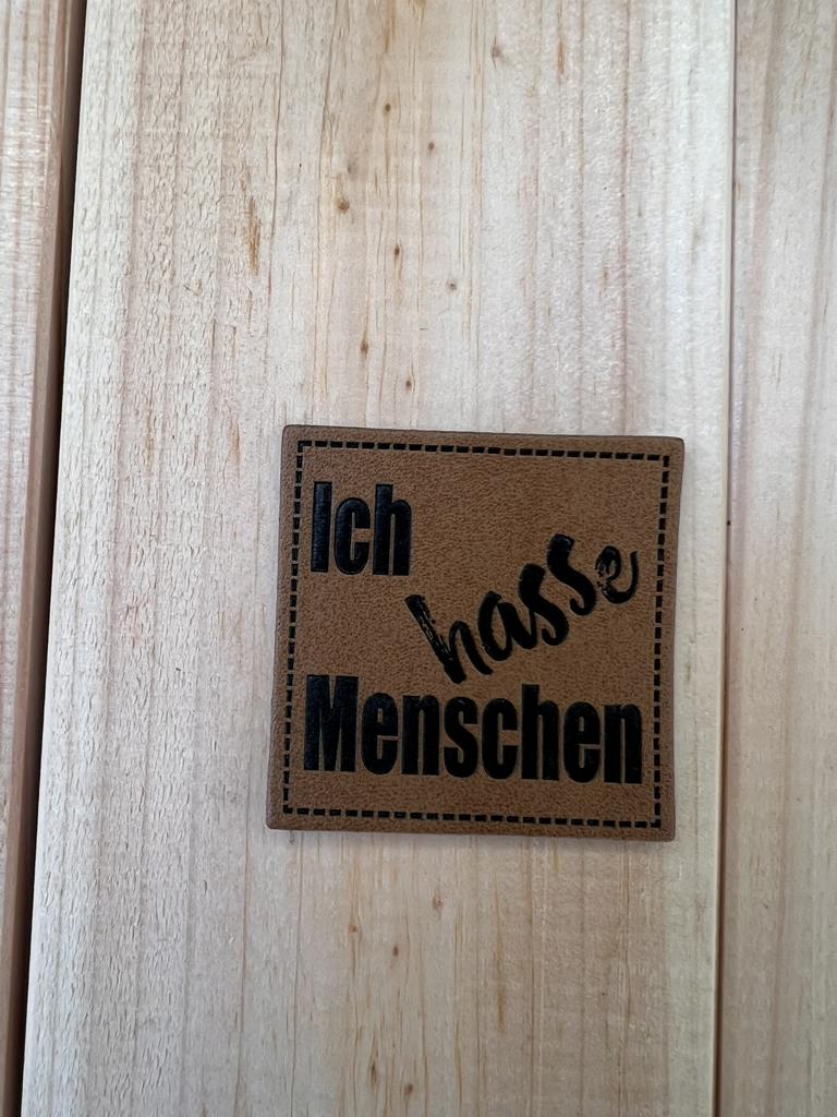 Label Ich hasse