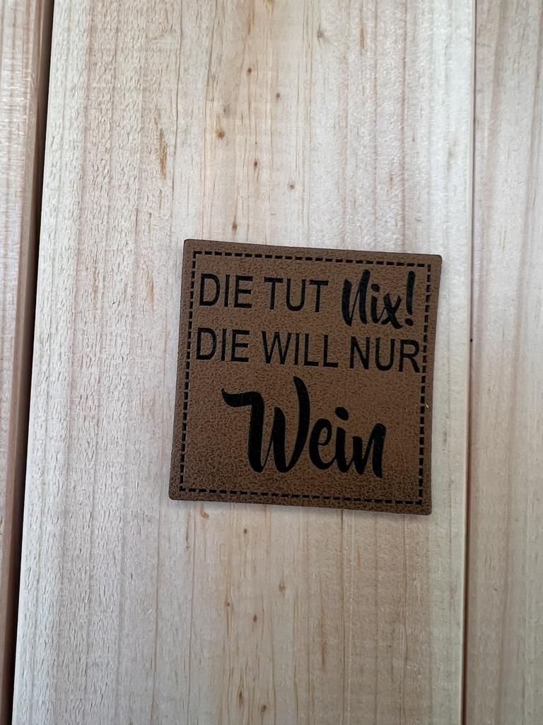 Label Die tut nix