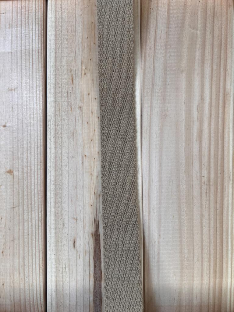 Gurtband Beige 25mm breit