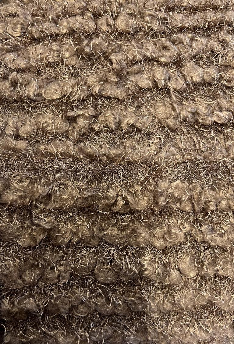 Boucle Glitzer Taupe