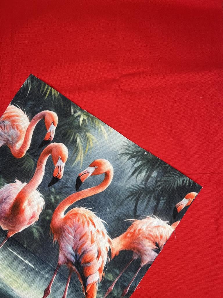 Flamingo by Lamanina Canvas