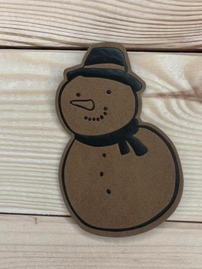 Label Schneemann