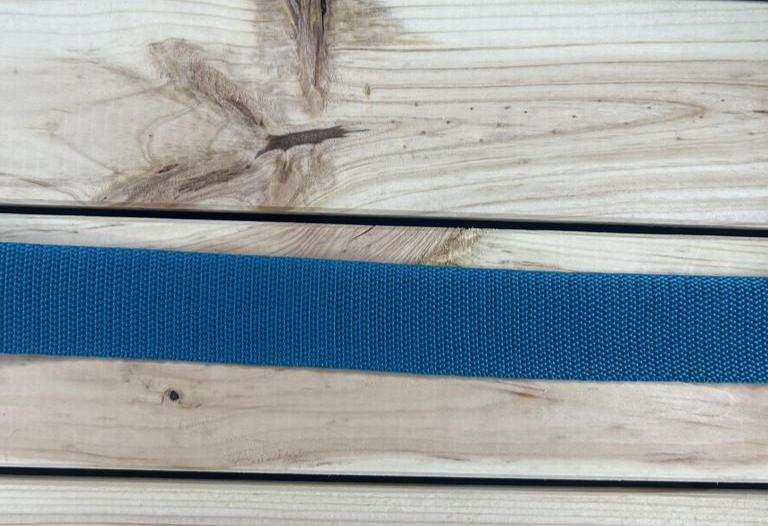 Gurtband Türkis 30mm breit