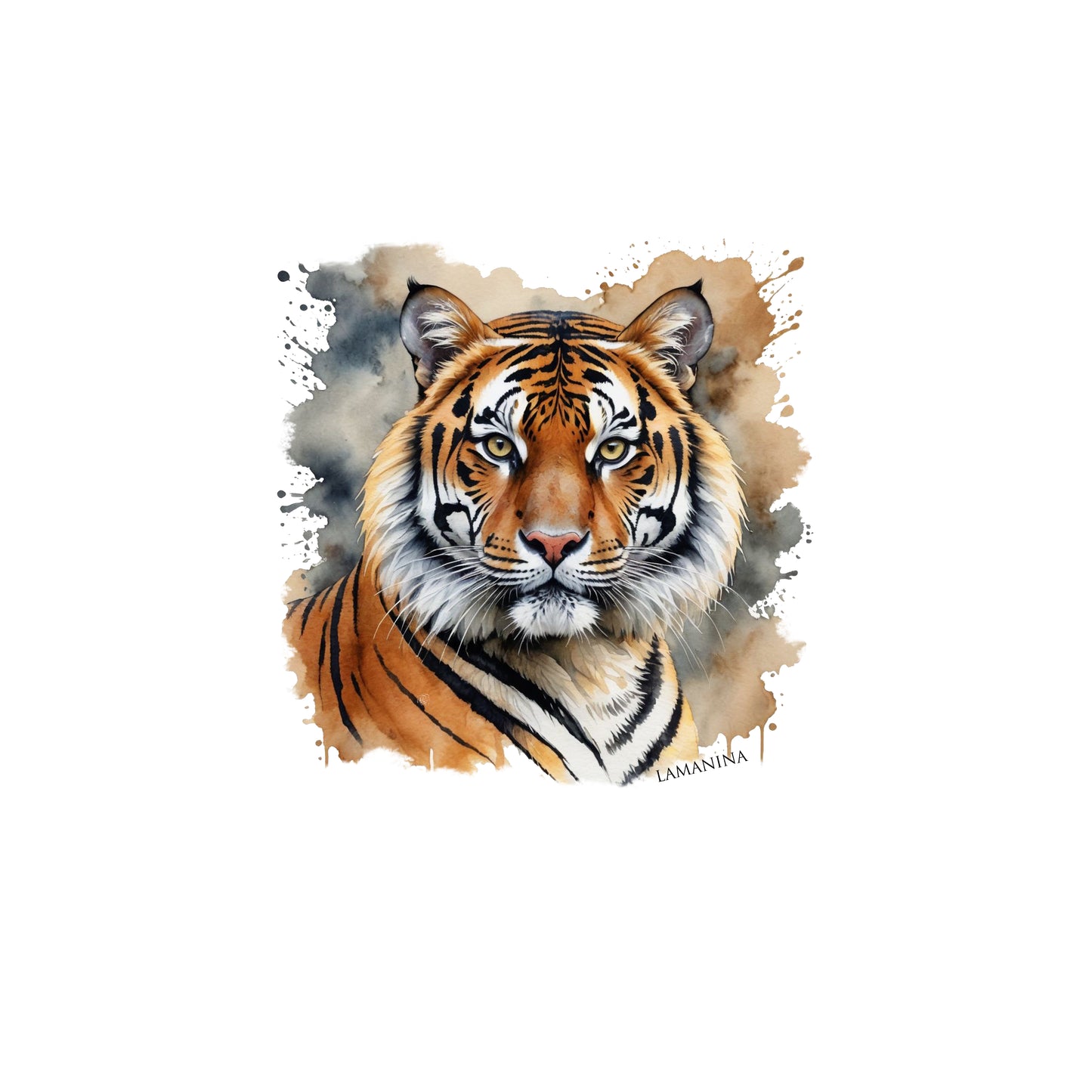 Kunstleder Tiger by Lamanina