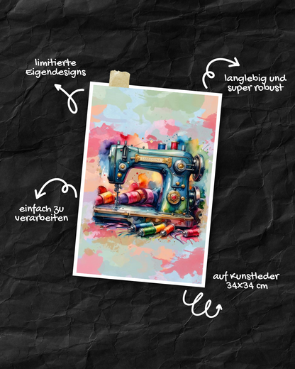 Kunstleder Nähmaschine II