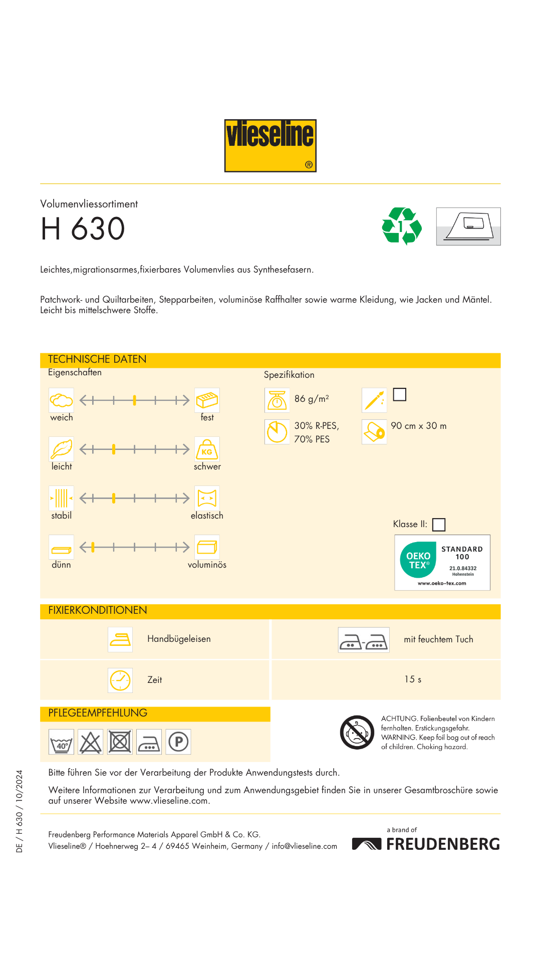H 630