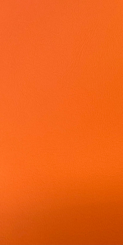 Lederimitat Orange