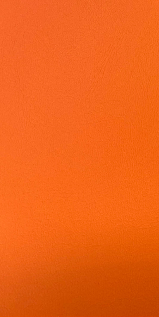 Lederimitat Orange