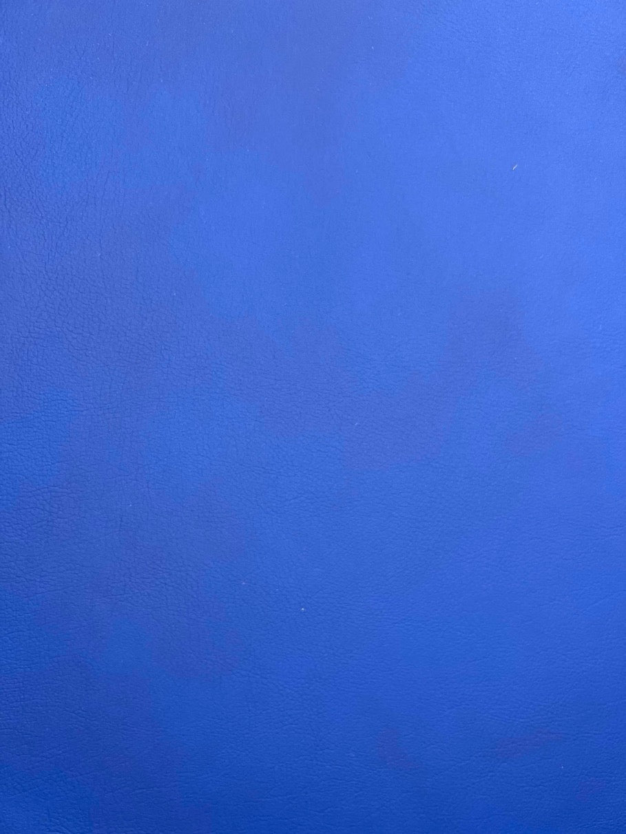 Lederimitat Royalblau