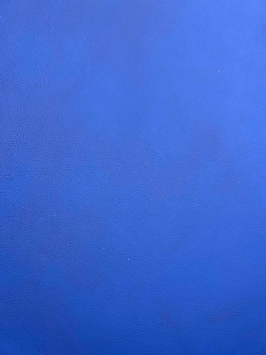 Lederimitat Royalblau