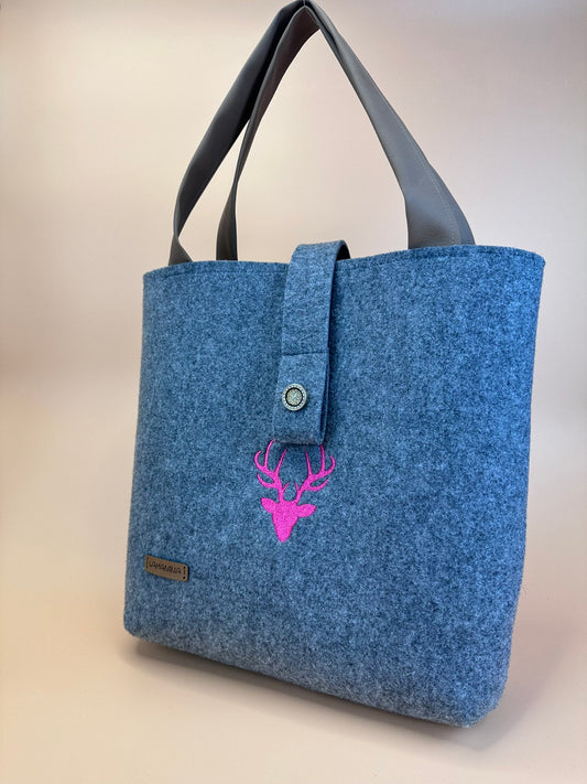 Alpen Bag Kiss the Deer by Lamanina