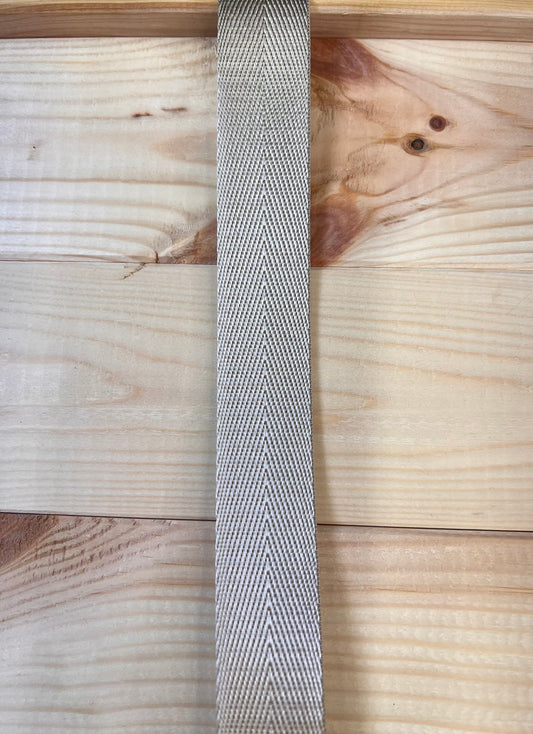 Gurtband Beige 25mm breit