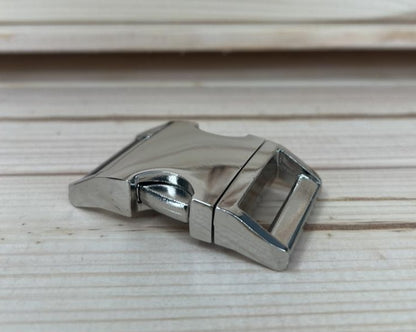 Klickverschluss Silber